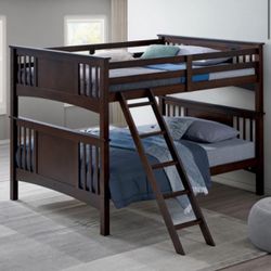 FULL OVER FULL BUNK BEDS ( FREE DELIVERY ) 
