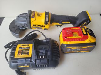 DeWalt Flexvolt angle grinder