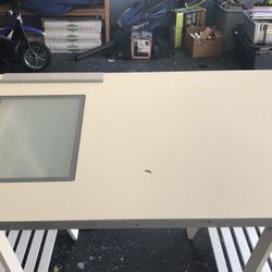 White Desk From IKEA 