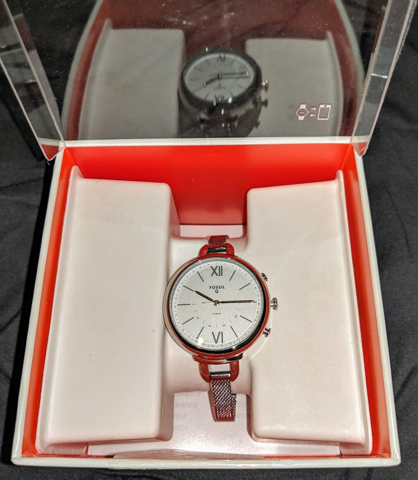 Fossil Hybrid Smartwatch - Annette Stainless Steel