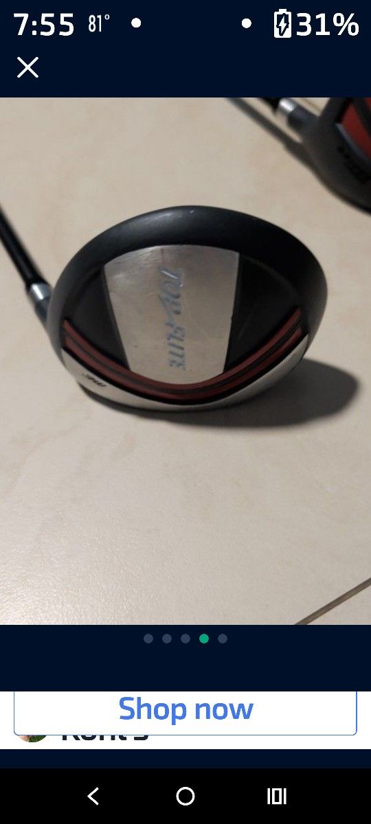 Flite 460cc Driver With Cover And 3w 