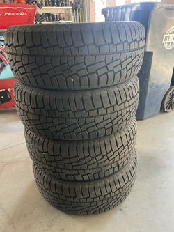Set Of 4 Nearly New Winter Snow Tires (225/55/R17)