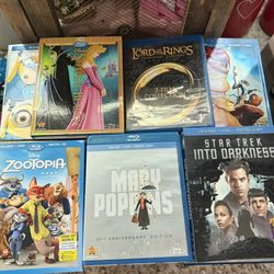 Blu Ray Movies $4 Each