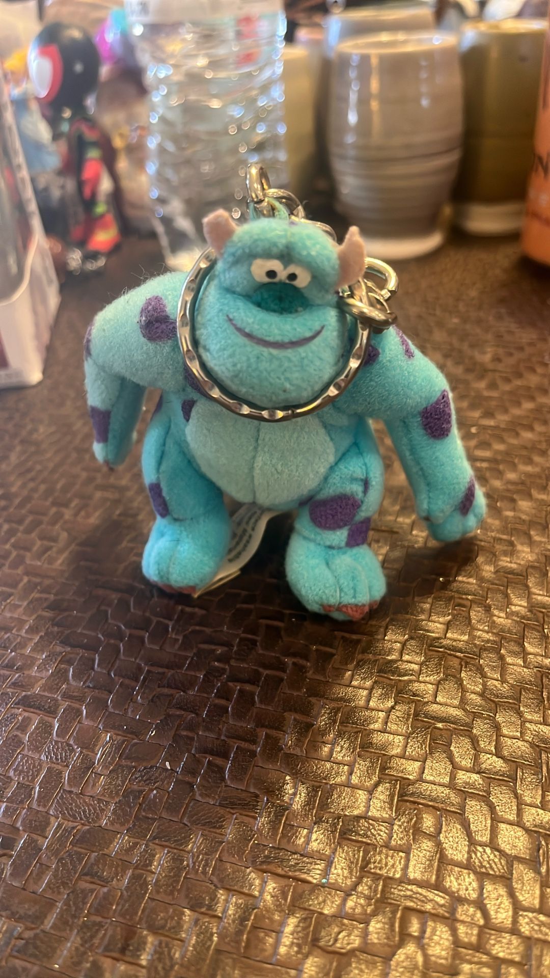 Disney Monsters Inc SULLY Sullivan Mini 3.5" Plush Doll Keychain