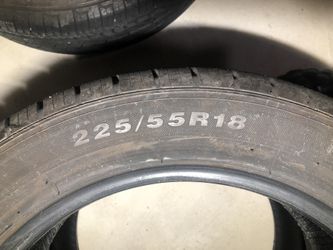 1 Used Tire 225/55/18