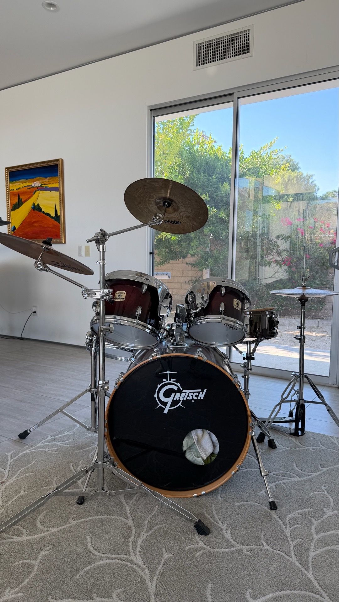 Gretch Renown Maple Drum Set