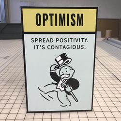 Monopoly Motivation Ikonick Poster Board Supreme KAWS Off White