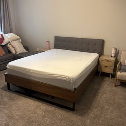 Queen Size Bed + Matress