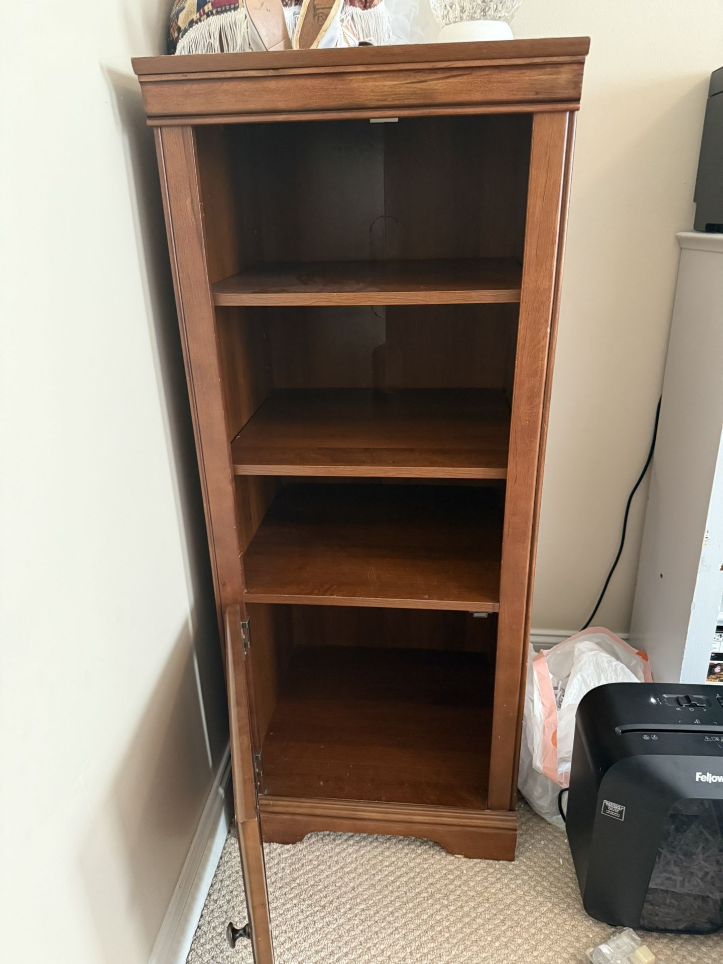 2 Solid Wood Book Case