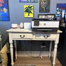 Shabby Chic Vanity Sofa Table Desk