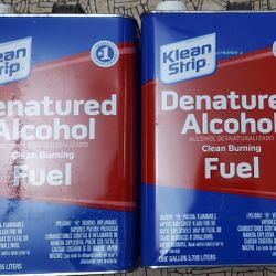 2 Gallons Alcohol Fuel 