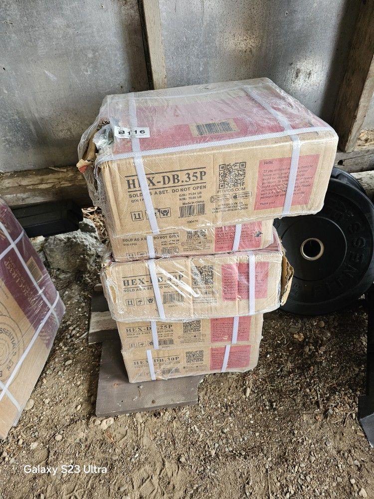 Dumbells Weights 300lbs Total