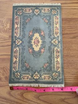 MacDOC Designs Artisan Dollhouse Rug 1:12 Miniature – 6.5” x 10”