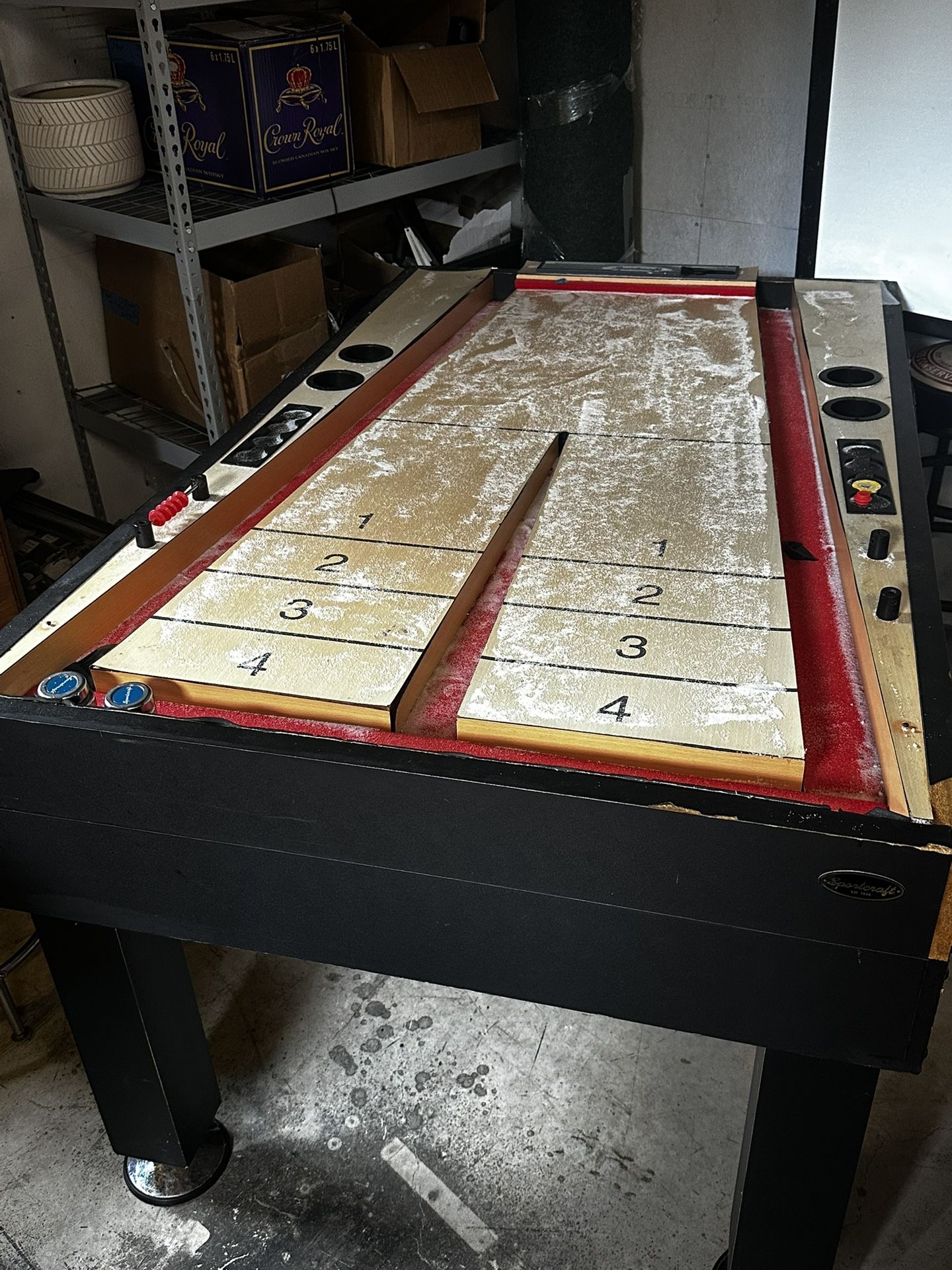 Shuffle Board Table