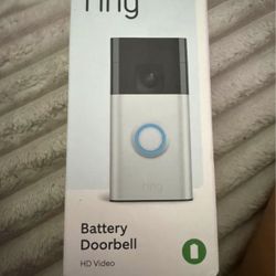Ring doorbell