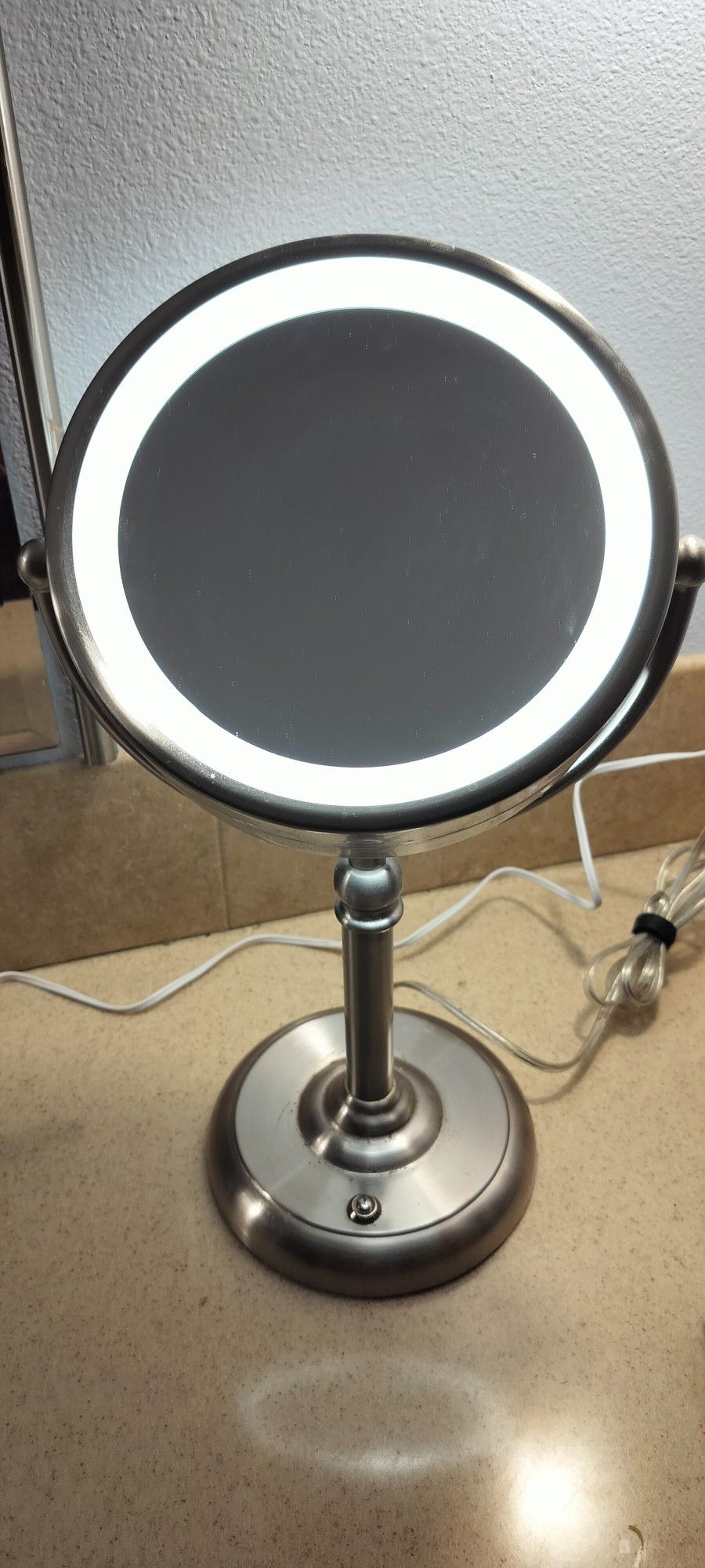 Two Sided Lighted Makeup Mirror