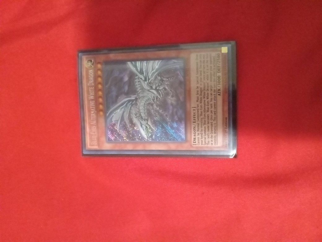 Blue-Eyes Alternative White Dragon 1st Edition