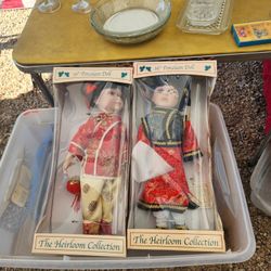 Asian Porcelain Dolls 