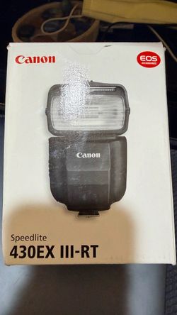 CANON SPEEDLITE 430EX III-RT Brand new