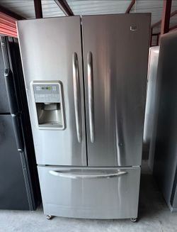 Maytag Stainless Steel Refrigerator And Freezer