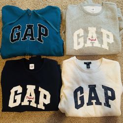 Men’s Gap Sweatshirts And Hoodie Size Small Slim Fit 