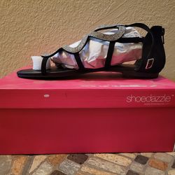Shoedazzle Layra Flat Sandals