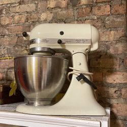 Beige Kitchen Aid Mixer