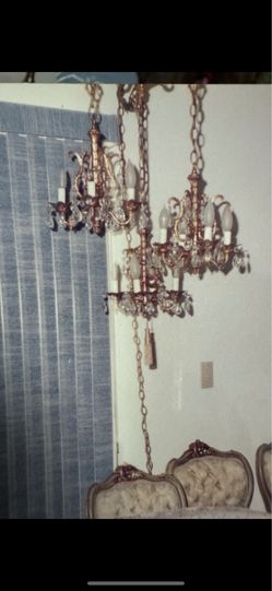 Vintage hanging light