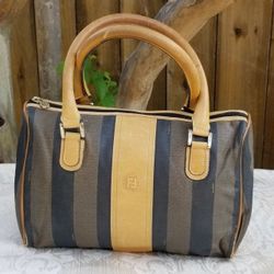 Vintage Fendi boston handbag