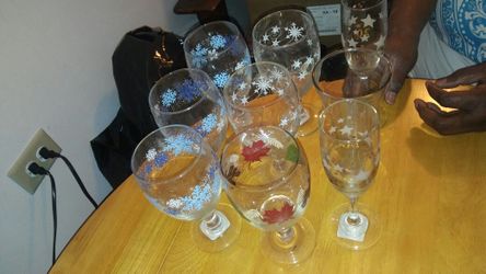 Wine glasses