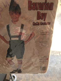 Bavarian boy costume