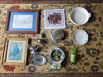 Vintage Home Decor, Framed art, accessories $10 EACH