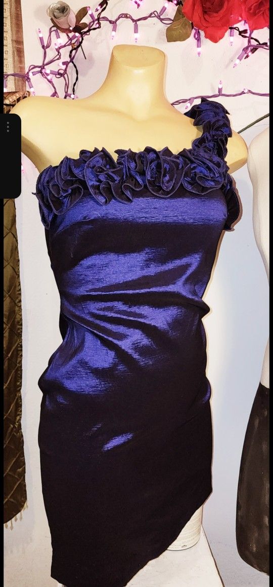 Purple Dress Size 2 Short & MARDI GRA READY!