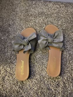 Gray Sandals
