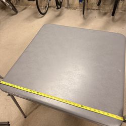 5-Piece Folding Card Table and Chairs Set, Portable Eve