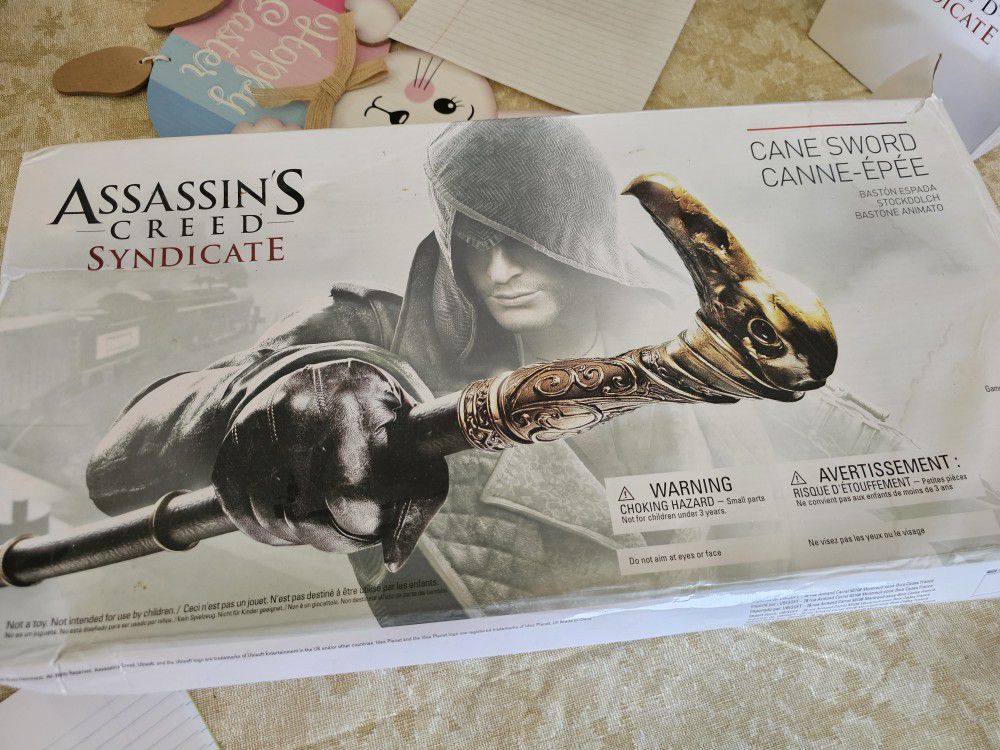 Assassins Creed Syndacite Jacob Frye Collectors Cane