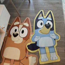 Bluey Cardboard Cut Outs