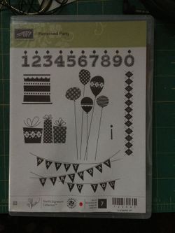 Stampin Up Patterned Party