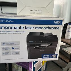 Brother DCP-L2640DW Compact Wireless Black & White Laser Printer