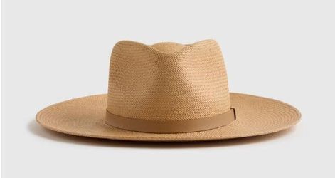 Wide Brim Panama Hat