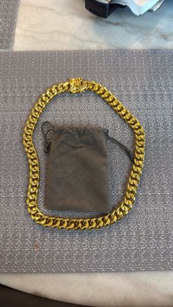 Gold Hip Hop Necklace