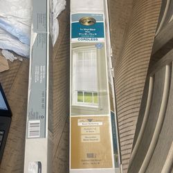 Cordless blinds