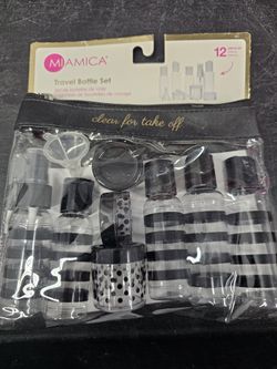 12 Piece Travel Bottle Set