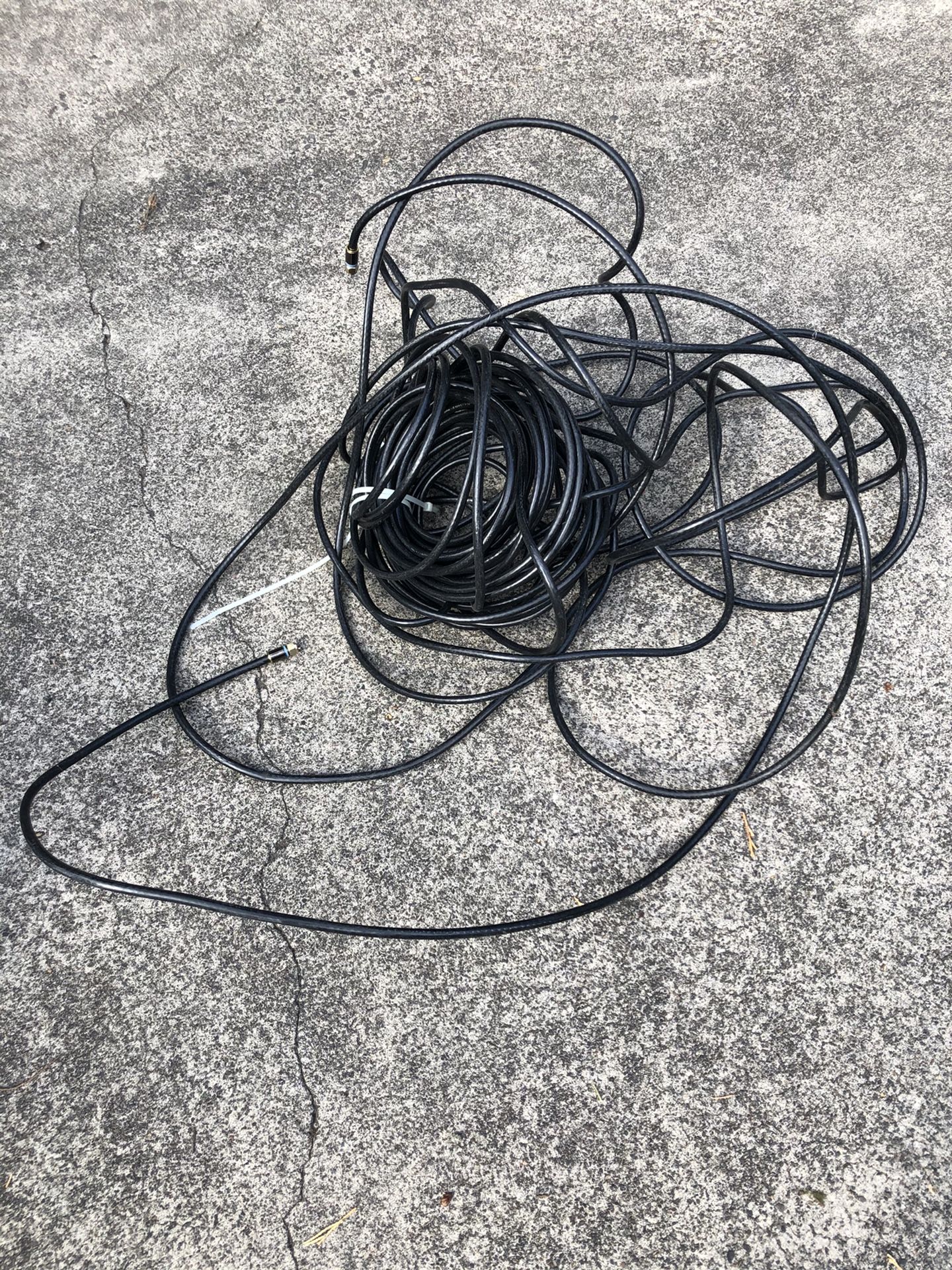 100’ coax cable, never used.