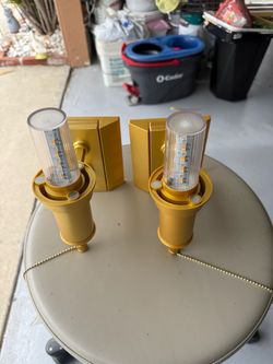 Set of 2wireless rechargeable wall sconces