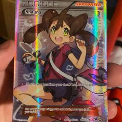 SHAUNA Trainers Trainer Holographic Goddess Custom Art Foil TCG Card