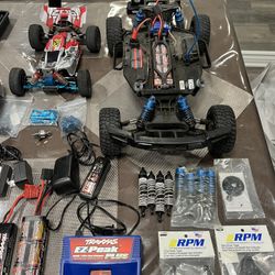 RC Cars And Extra Parts All For Sale