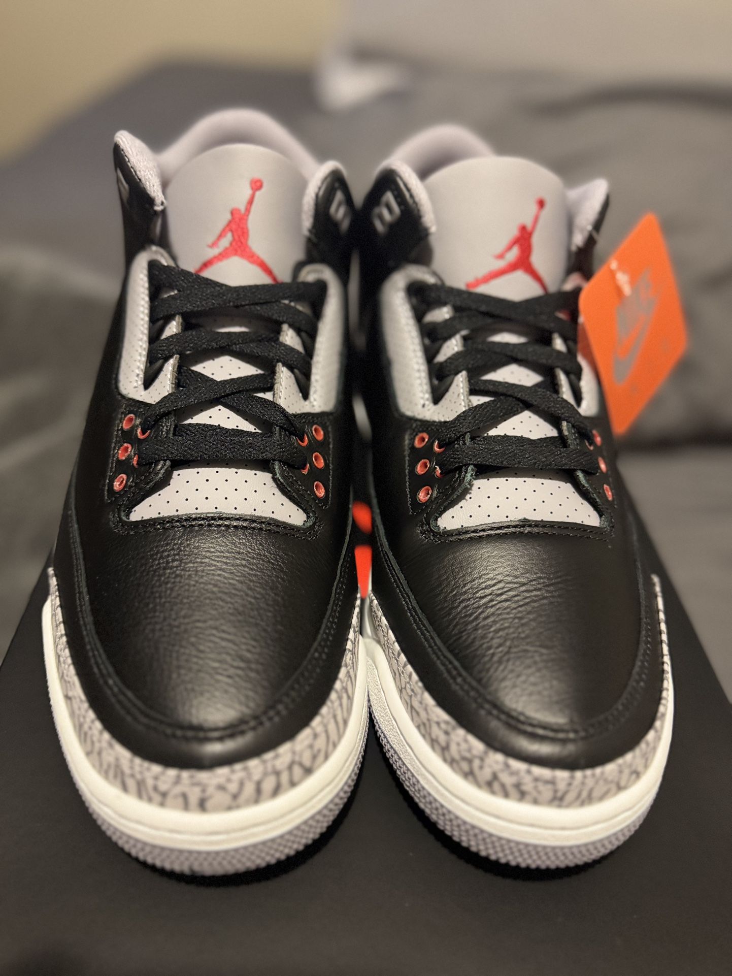 AIR JORDAN 3 “BLACK CEMENT “