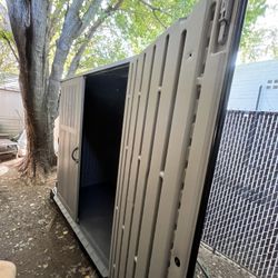 Craftsman Resin Shed Professionally Built