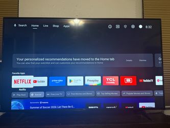 TCL 55” TV